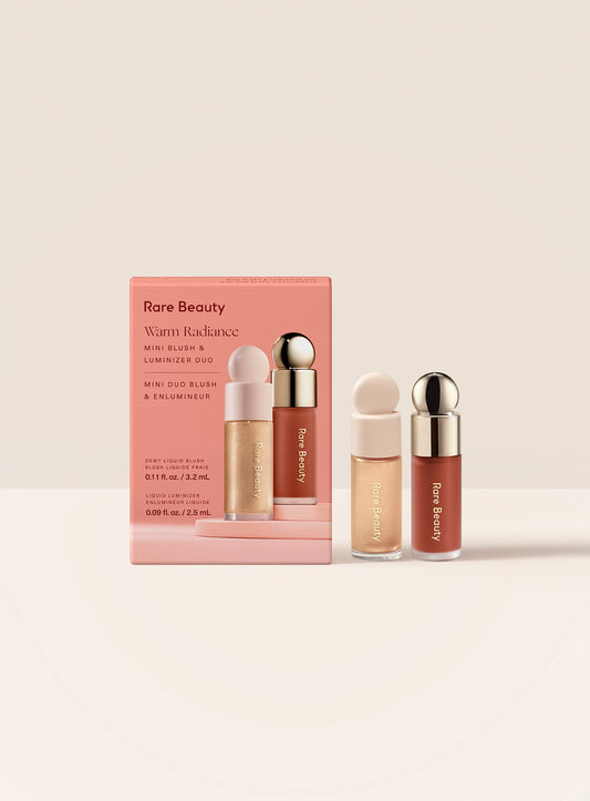 Warm Radiance Mini Blush & Luminizer Duo by Rare Beauty