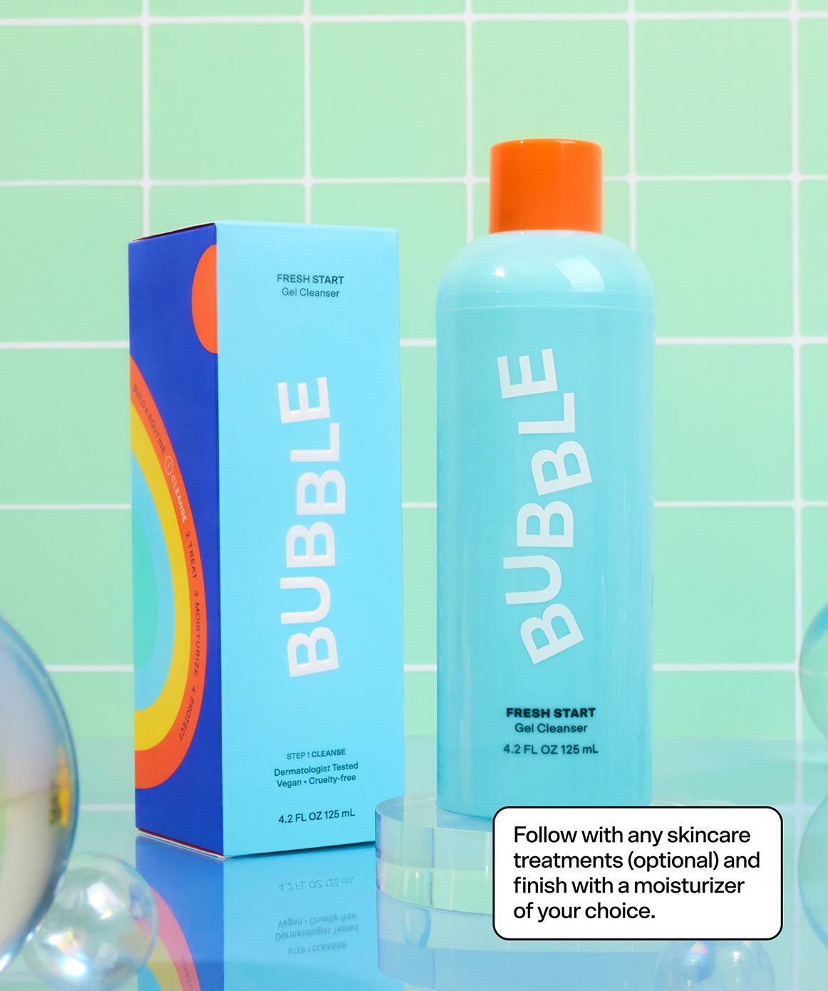 Fresh Start Gel Cleanser by Bubble Skincare
