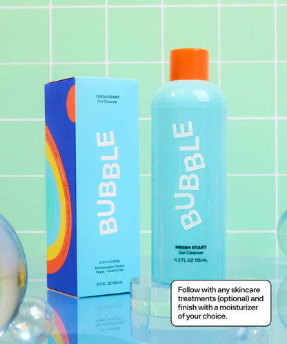 Fresh Start Gel Cleanser by Bubble Skincare