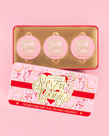 Santas Cookies Spoilt For Choice Blush Tin by P. Louise Cosmetics