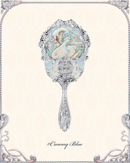 Flower Knows - Swan Ballet Hand Mirror