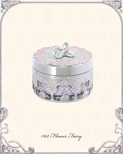 Flower Knows - Swan Ballet Music box Loose Setting Powder