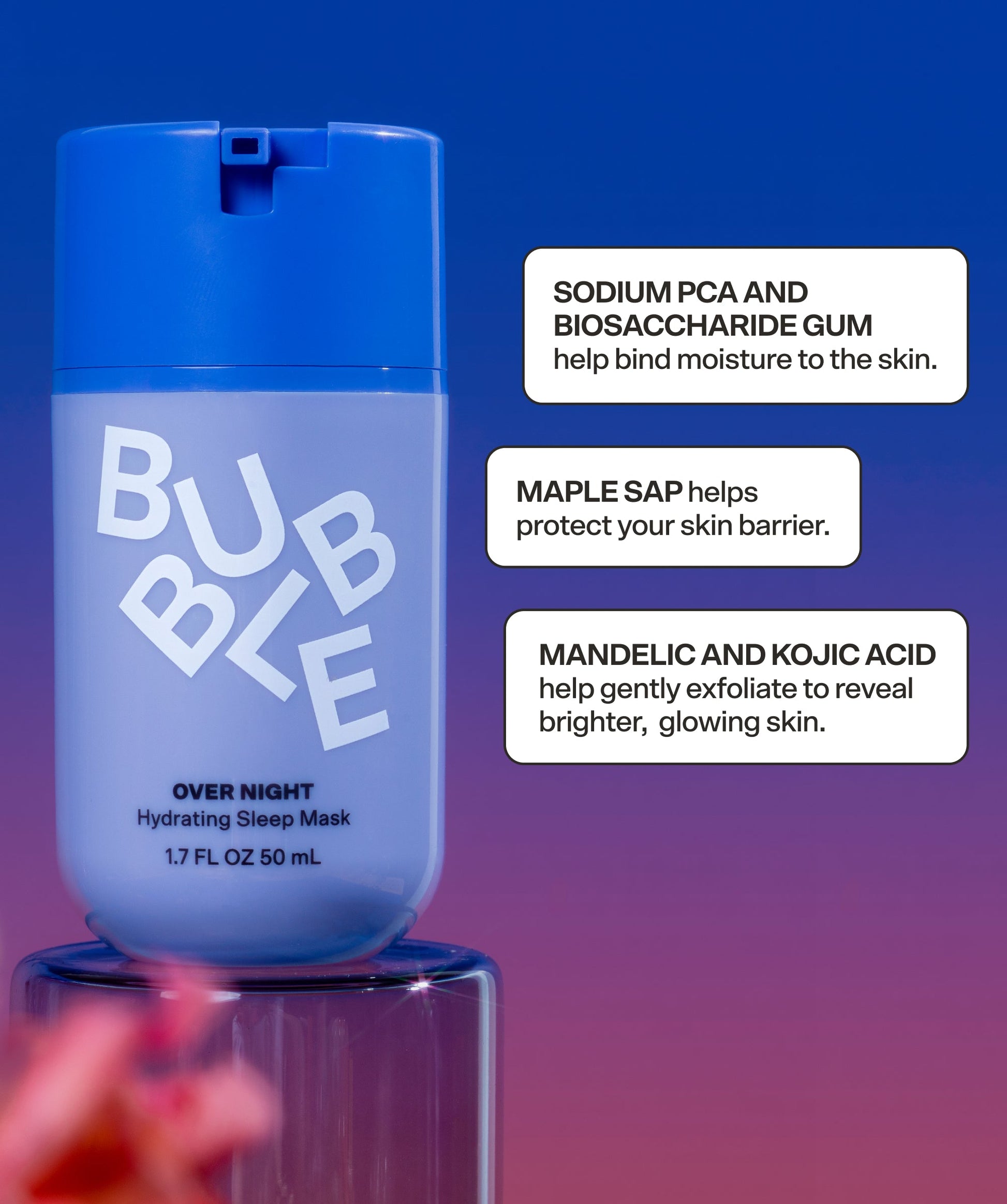 Over Night Hydrating Sleep Mask by Bubble Skincare