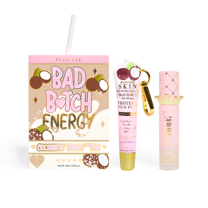 Bad Bitch Energy Lip Conditioner & Lip Oil Duo by P.Louise