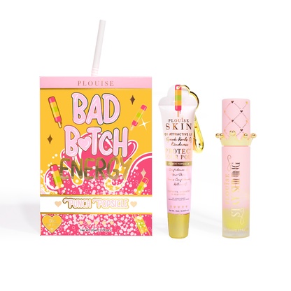 Bad Bitch Energy Lip Conditioner & Lip Oil Duo by P.Louise