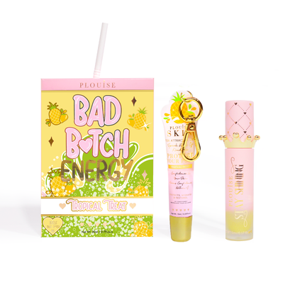 Bad Bitch Energy Lip Conditioner & Lip Oil Duo by P.Louise
