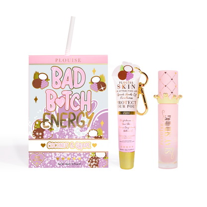 Bad Bitch Energy Lip Conditioner & Lip Oil Duo by P.Louise