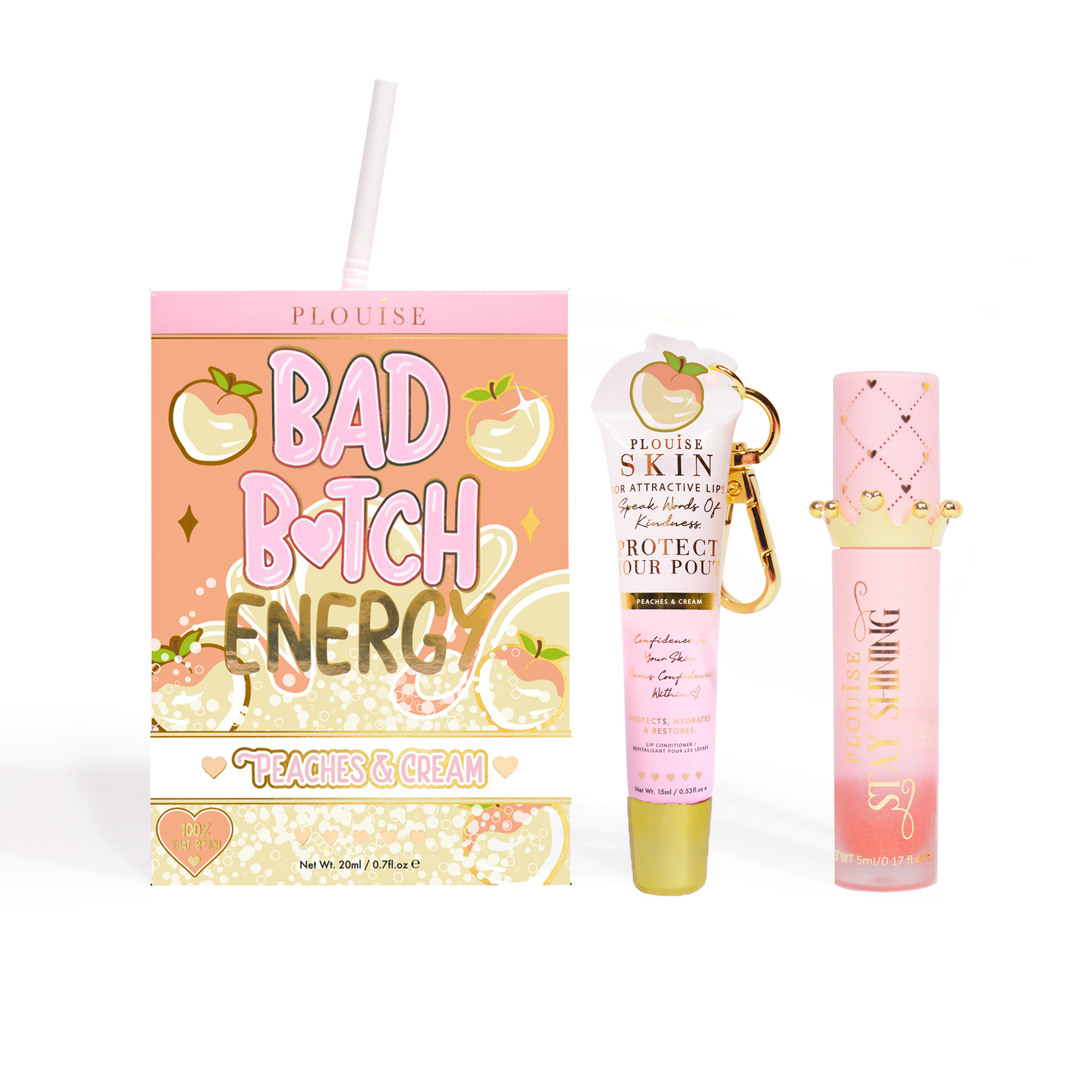 Sweet As A Peach Bundle by P. Louise Cosmetics