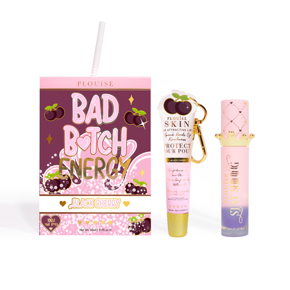 Bad Bitch Energy Lip Conditioner & Lip Oil Duo by P.Louise