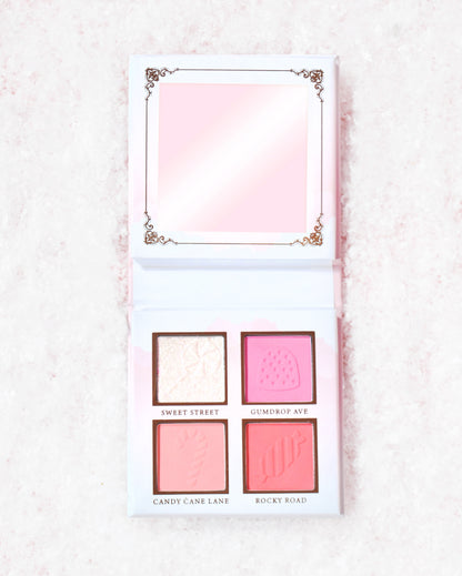 Candy Cane Lane Mini Eyeshadow Palette by P. Louise Cosmetics