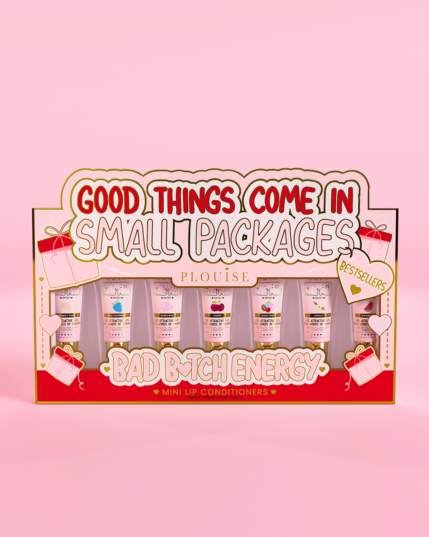 Good Things Come In Small Packages Mini Lip Conditioner Gift Set by P. Louise Cosmetics