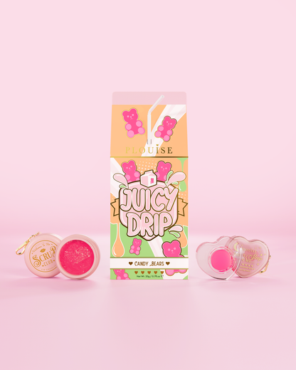 Juicy Drip Lip Scrub & Lip Mask Duo by P. Louise Cosmetics
