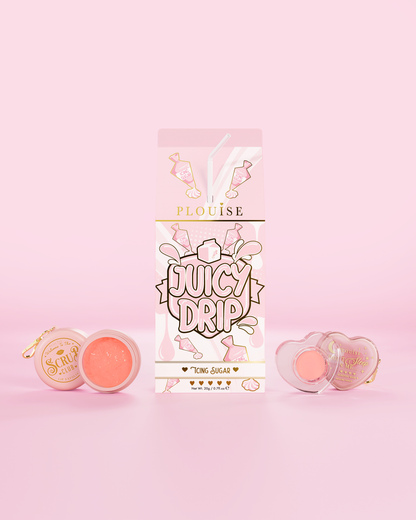 Juicy Drip Lip Scrub & Lip Mask Duo by P. Louise Cosmetics