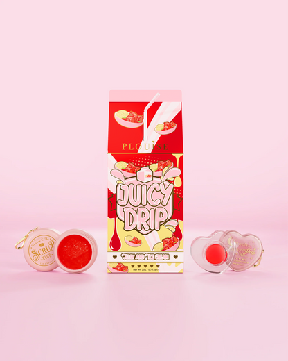 Juicy Drip Lip Scrub & Lip Mask Duo by P. Louise Cosmetics