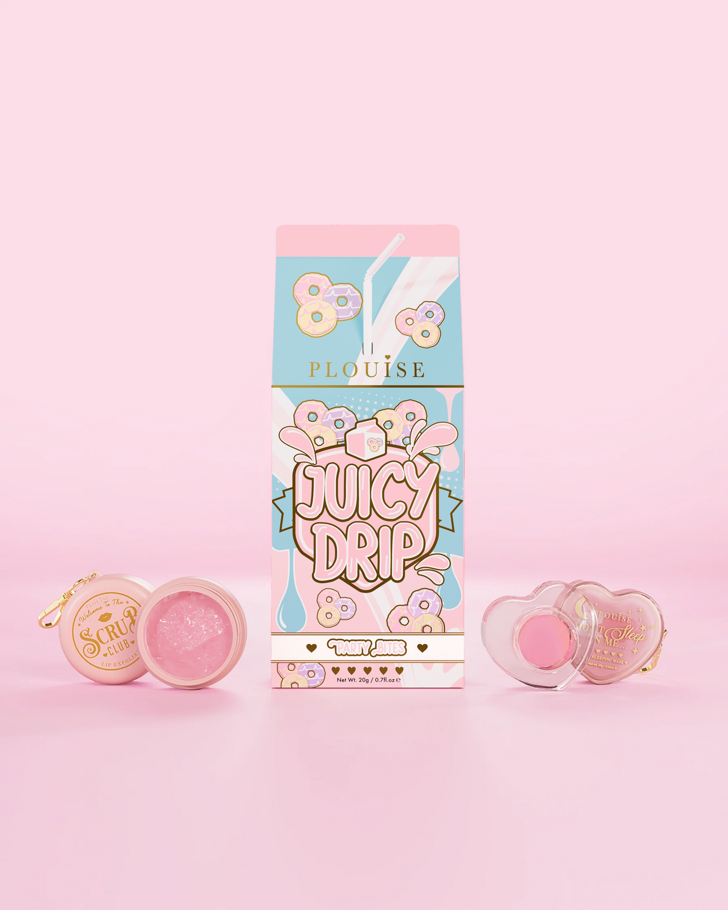 Juicy Drip Lip Scrub & Lip Mask Duo by P. Louise Cosmetics