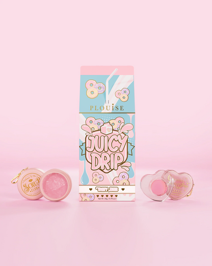 Juicy Drip Lip Scrub & Lip Mask Duo by P. Louise Cosmetics