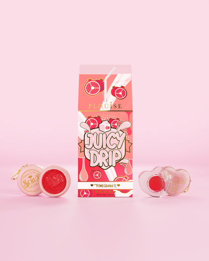 Juicy Drip Lip Scrub & Lip Mask Duo by P. Louise Cosmetics