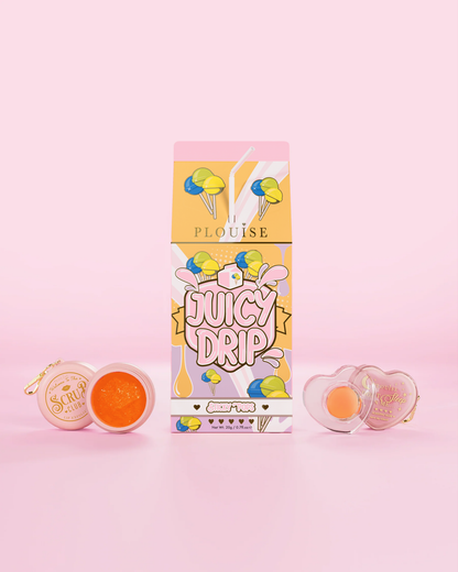 Juicy Drip Lip Scrub & Lip Mask Duo by P. Louise Cosmetics