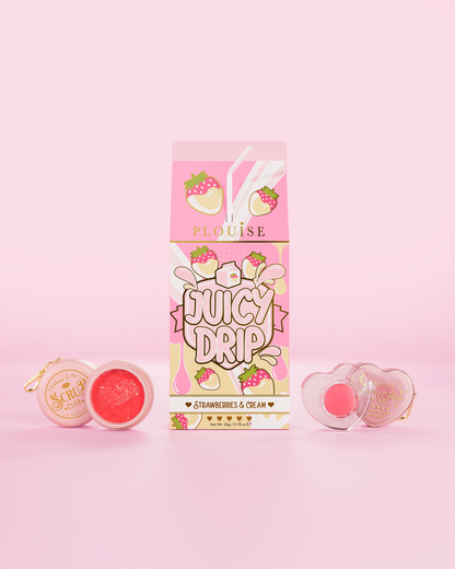 Juicy Drip Lip Scrub & Lip Mask Duo by P. Louise Cosmetics