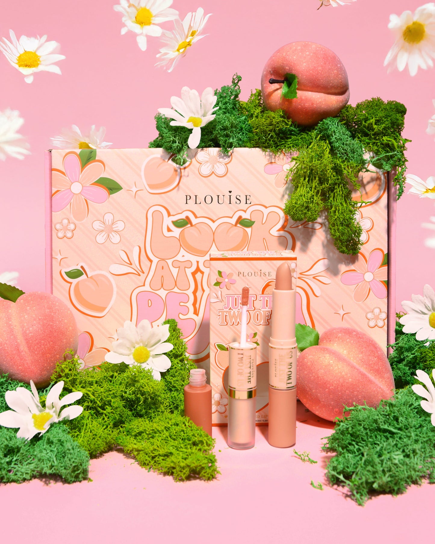 Just The Two Of Us Double Ended Peach Lipstick by P. Louise Cosmetics