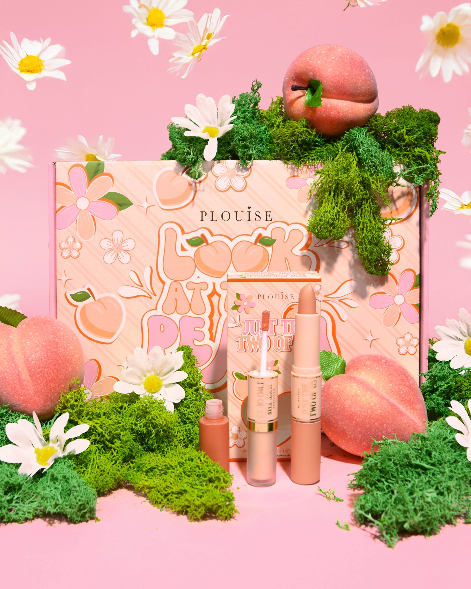 Just The Two Of Us Double Ended Peach Lipstick by P. Louise Cosmetics