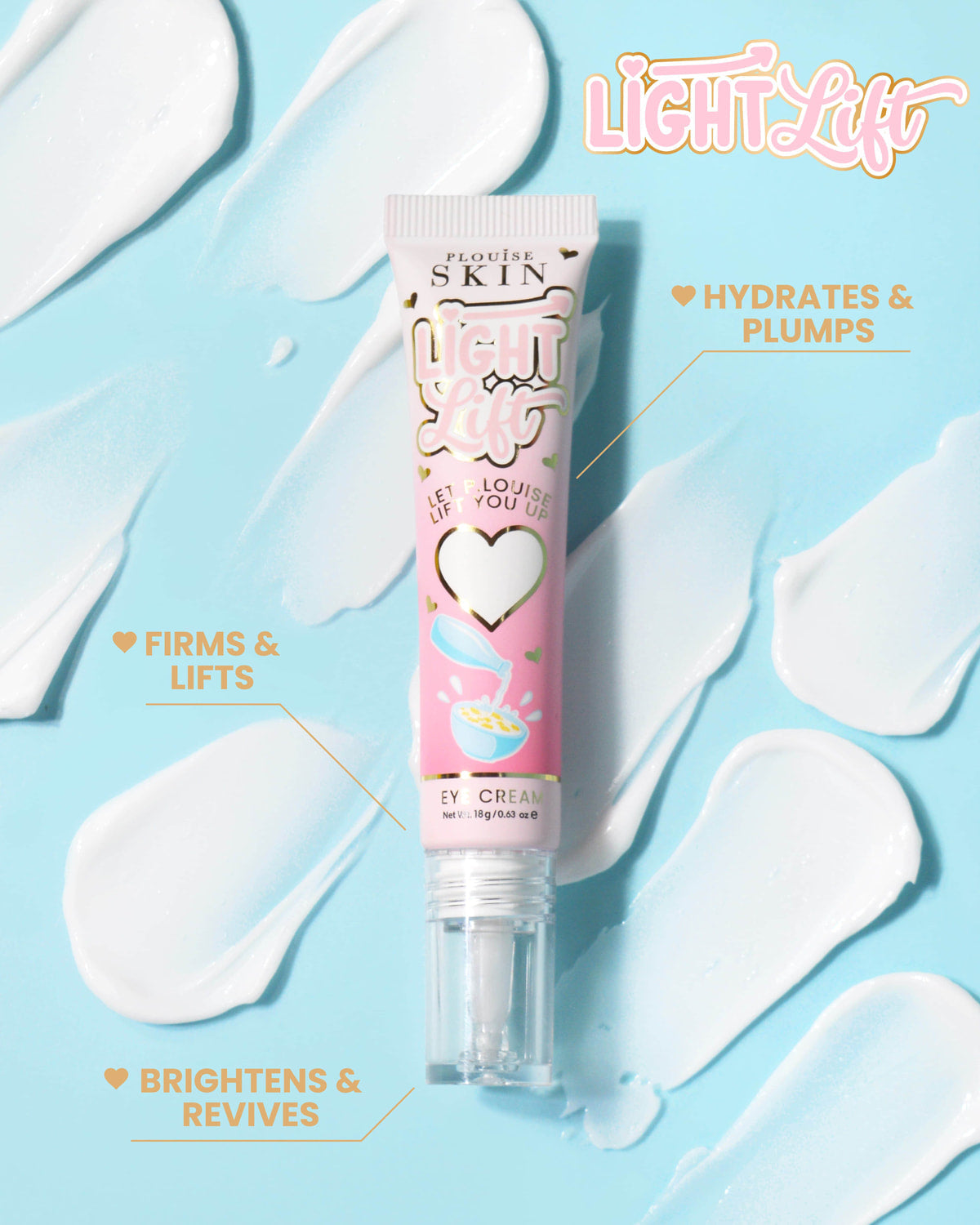 Light Lift Hydrate & Brighten Under Eye Cream by P. Louise Cosmetics