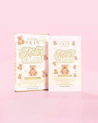 Teddy Touch Small Print Bag & Skincare Set by P. Louise Cosmetics