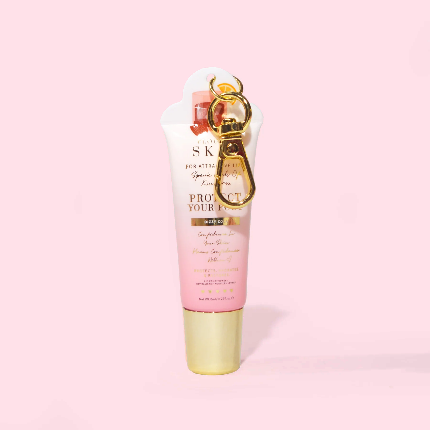 Protect Your Pout Mini Keychain Lip Conditioner by P. Louise Cosmetics