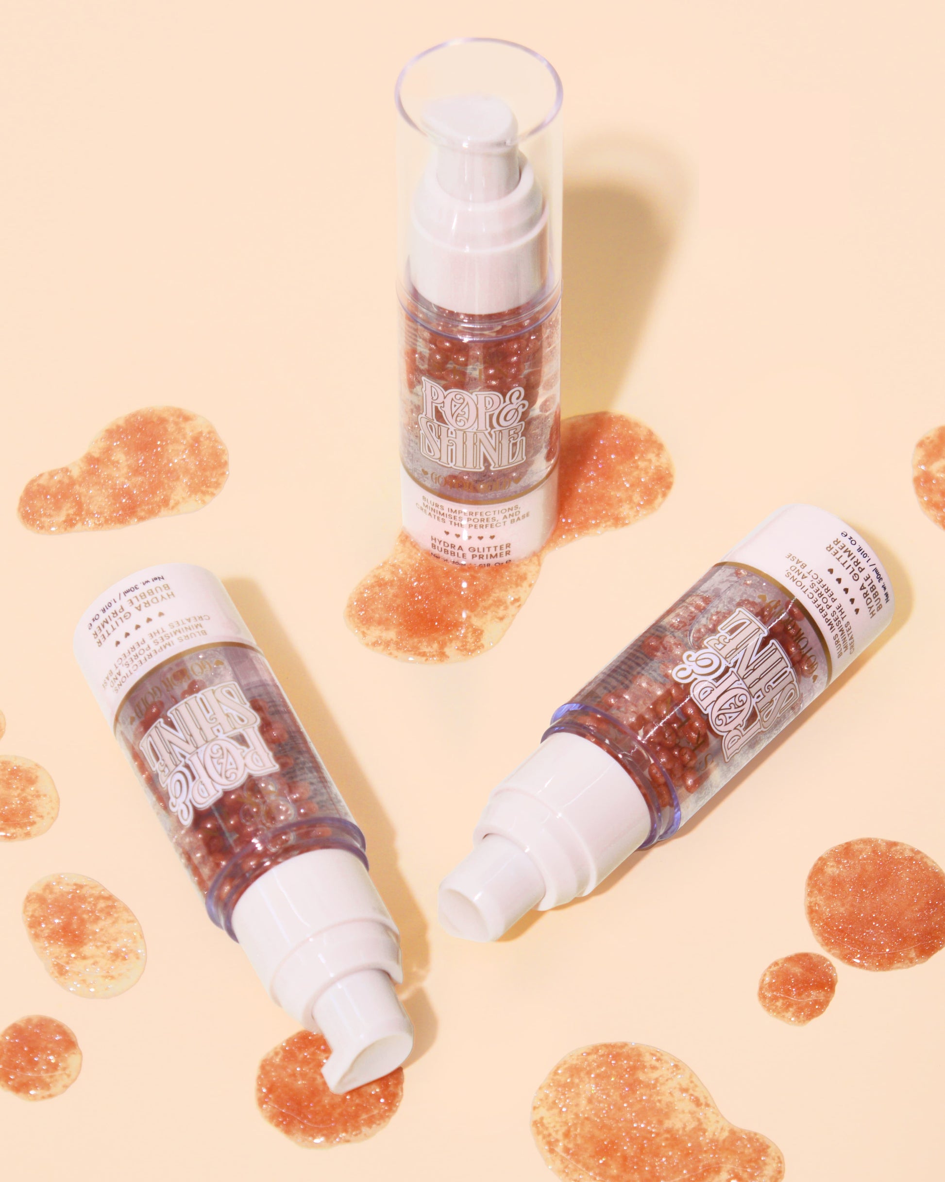 Pop & Shine Glitter Bubble Primer by P. Louise Cosmetics