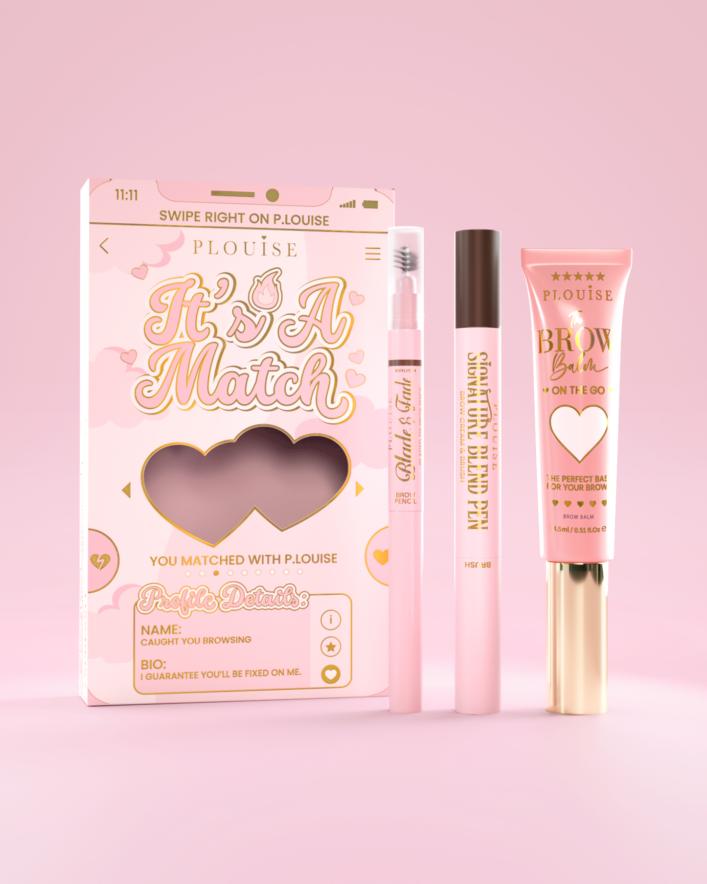 It's A Match Brow Sculpting Set by P. Louise Cosmetics