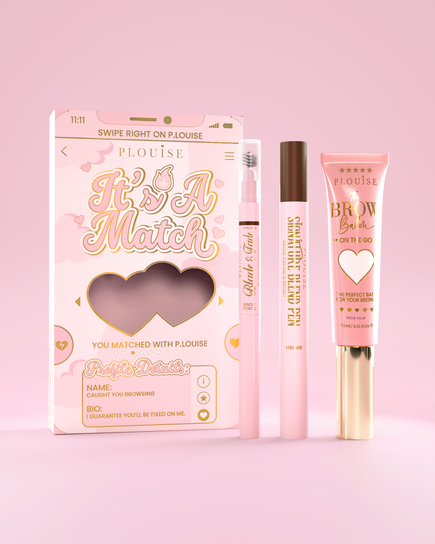 It's A Match Brow Sculpting Set by P. Louise Cosmetics