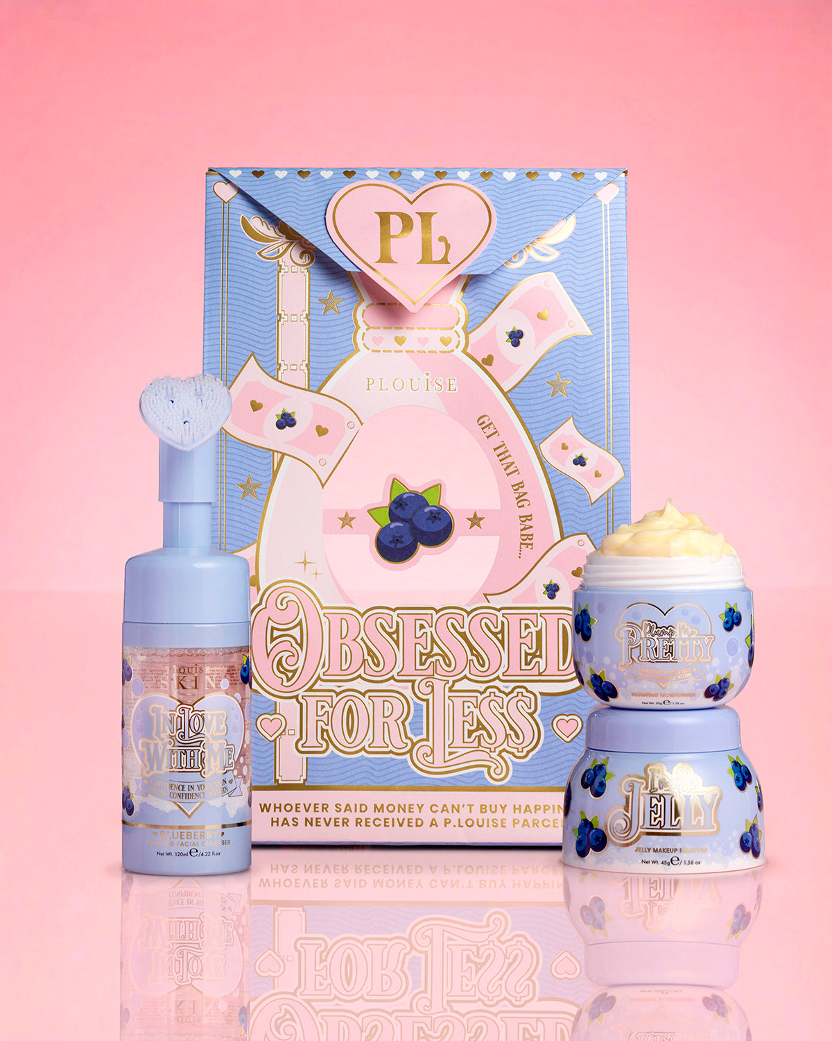 Blueberry Obsessed For Bad Bitch Bundle by P. Louise Cosmetics