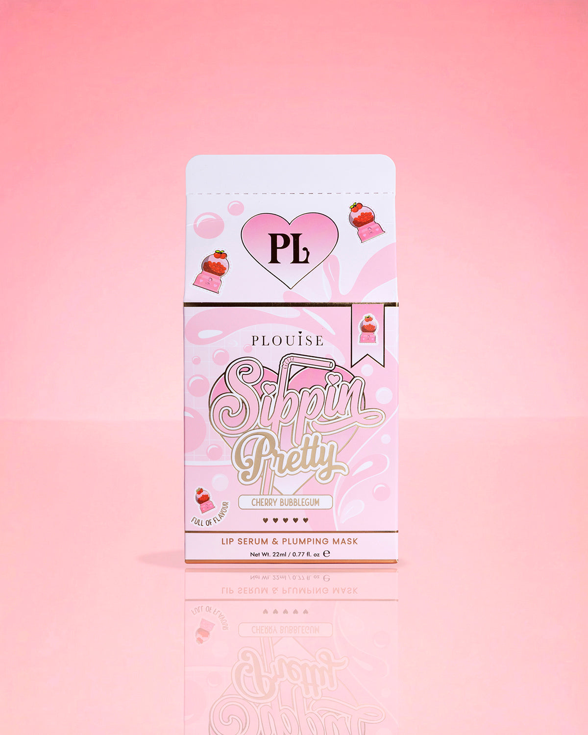 Sippin Pretty Peptide Lip Serum & Lip Treatment Duo by P. Louise Cosmetics