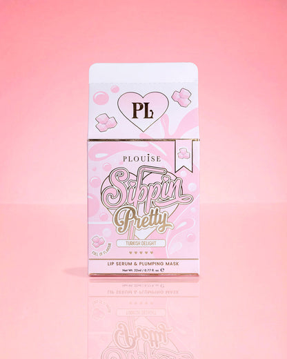 Sippin Pretty Peptide Lip Serum & Lip Treatment Duo by P. Louise Cosmetics
