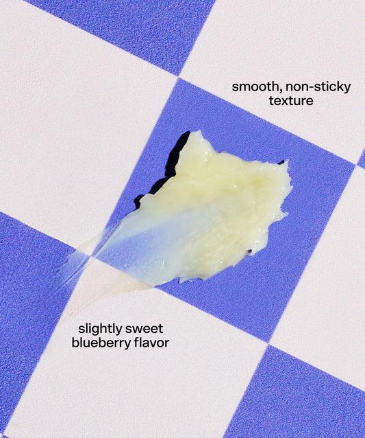 Tell All Blueberry Lip Balm by Bubble Skincare