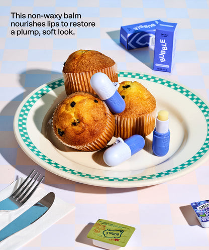 Tell All Blueberry Lip Balm by Bubble Skincare