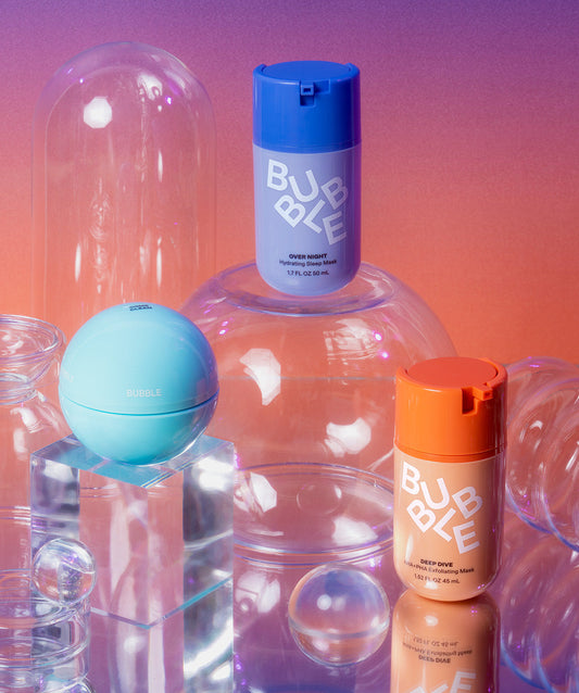 The Masknificent Three by Bubble Skincare
