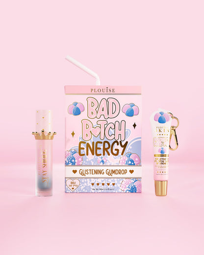 Bad Bitch Energy Lip Conditioner & Lip Oil Duo by P.Louise