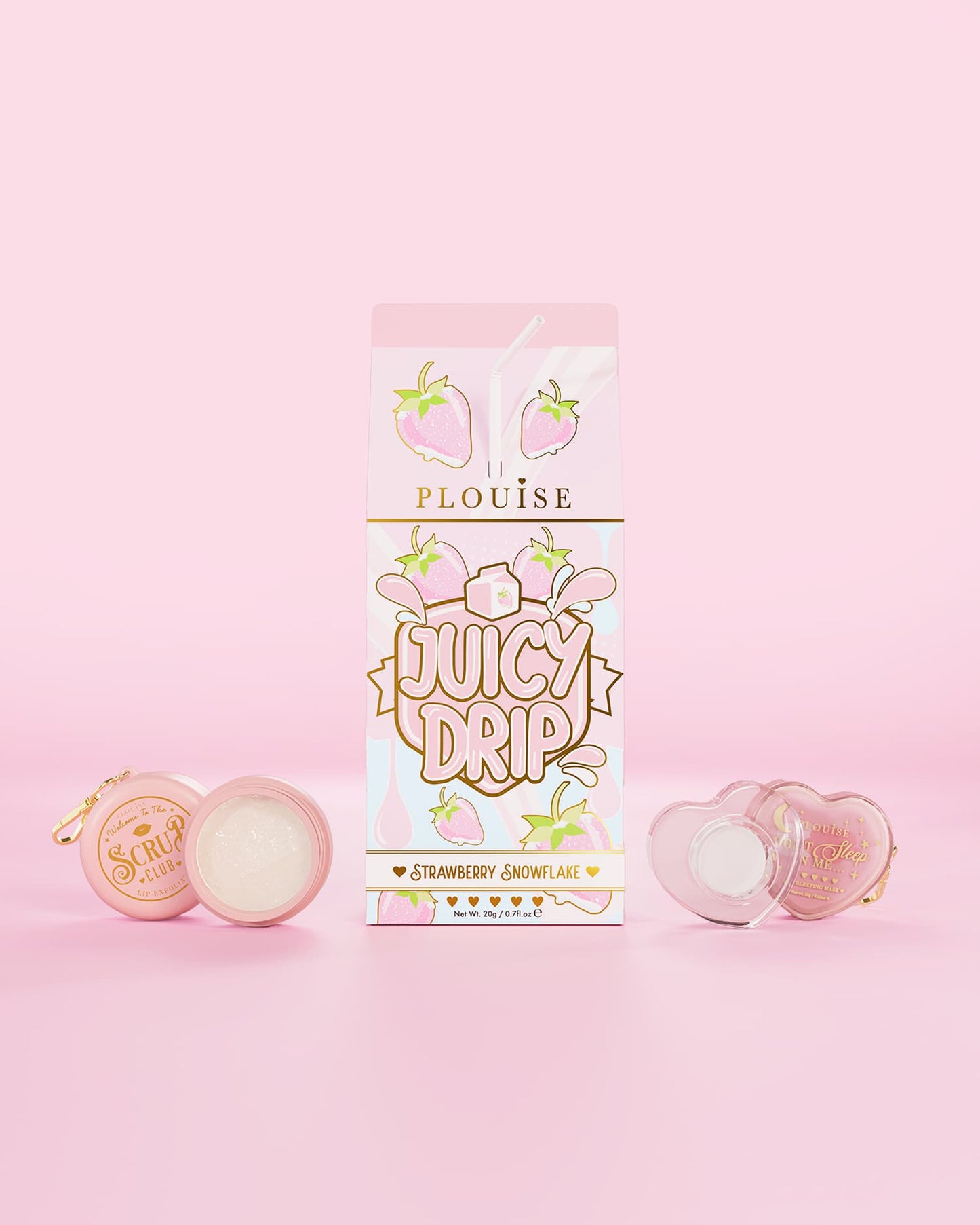 Juicy Drip Lip Scrub & Lip Mask Duo by P. Louise Cosmetics