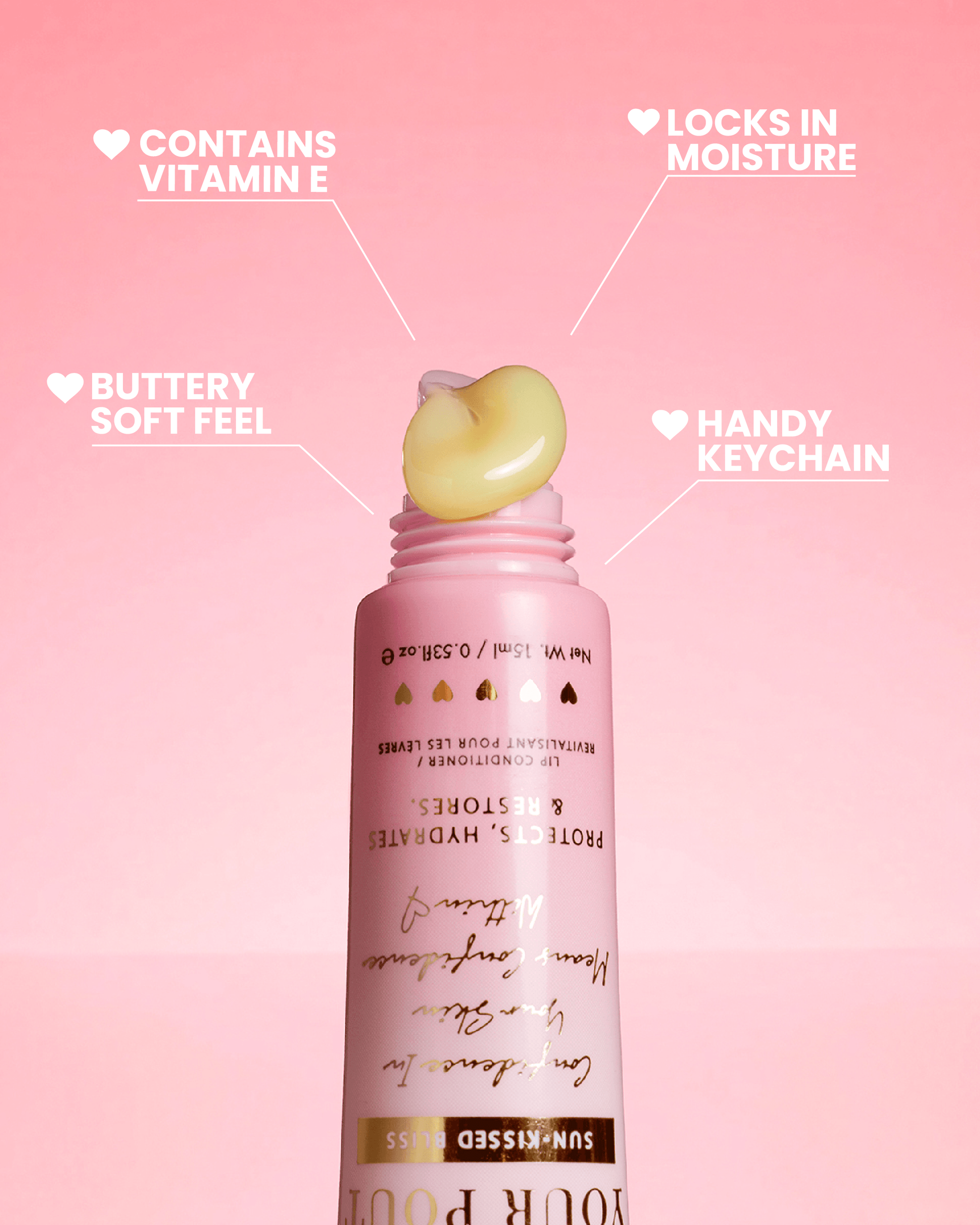Protect Your Pout Keychain Lip Conditioner by P. Louise Cosmetics