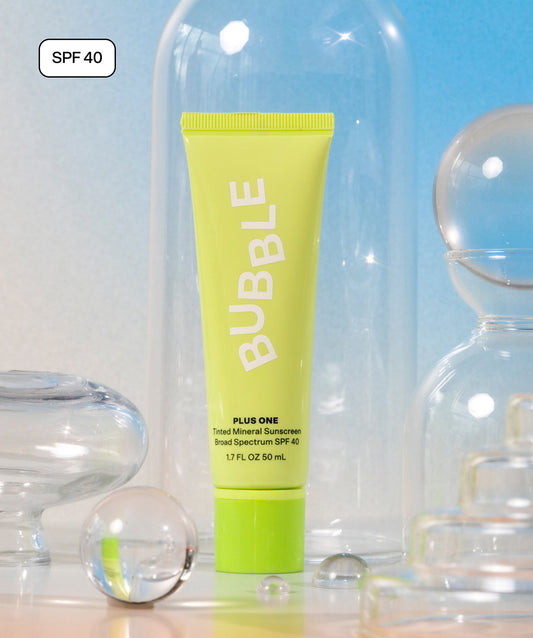 Plus One SPF 40 Mineral Sunscreen by Bubble Skincare