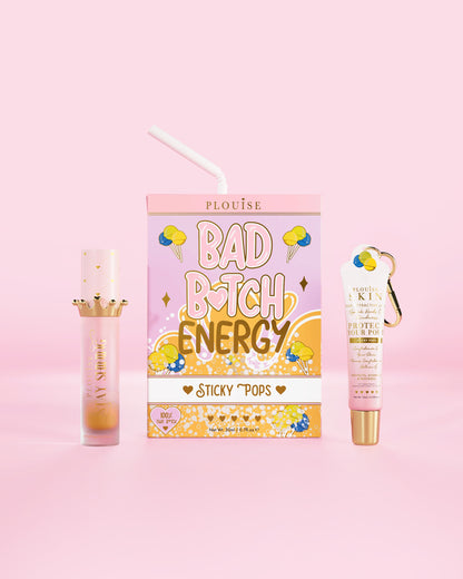 Bad Bitch Energy Lip Conditioner & Lip Oil Duo by P.Louise