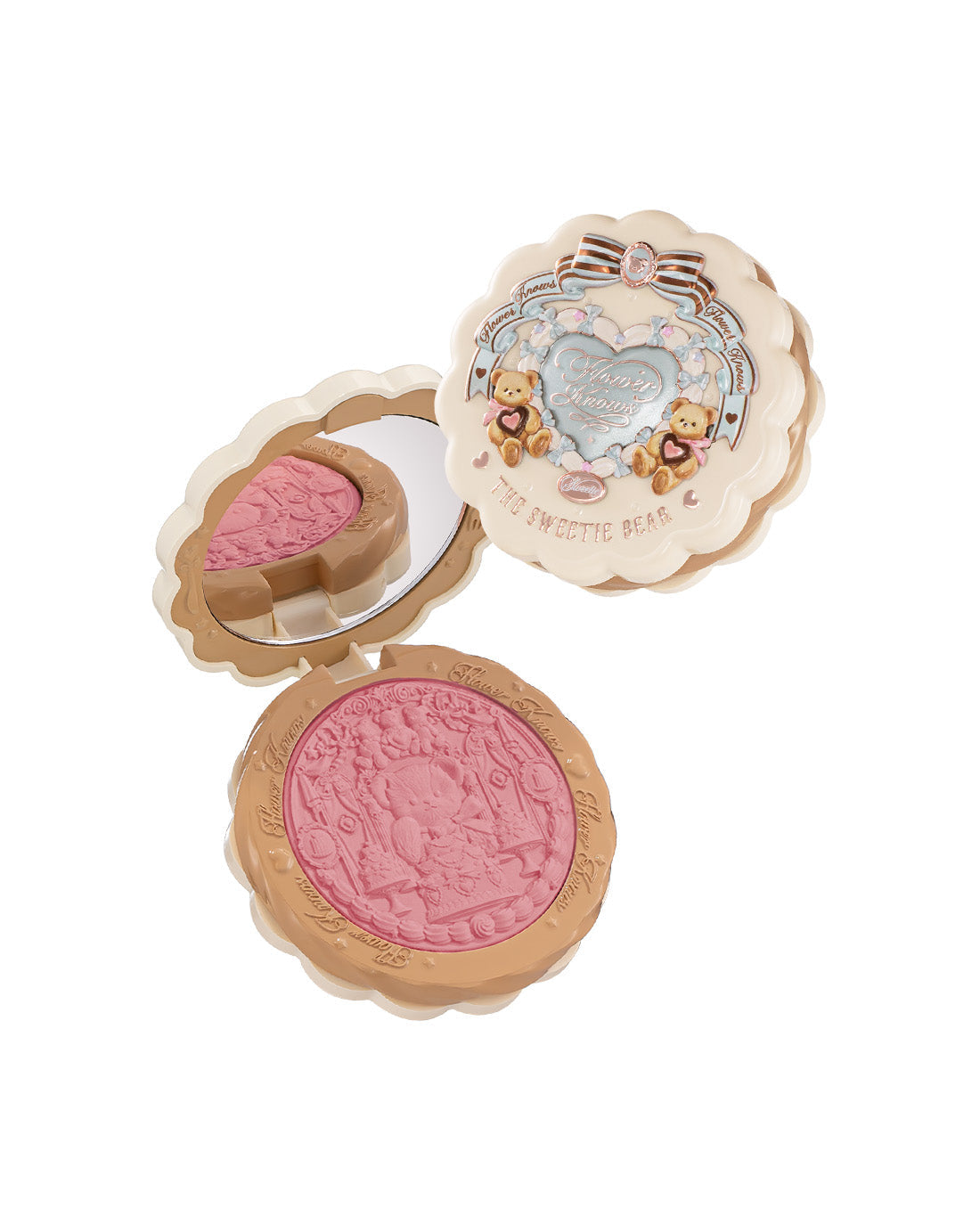 The Sweetie Bear Silk Satin Blush