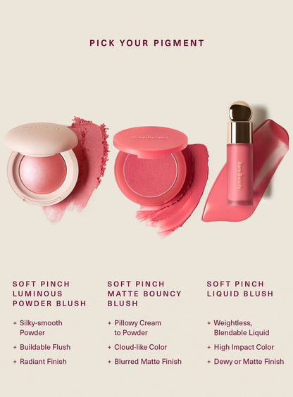 Soft Pinch Matte Bouncy Blush Mini by Rare Beauty