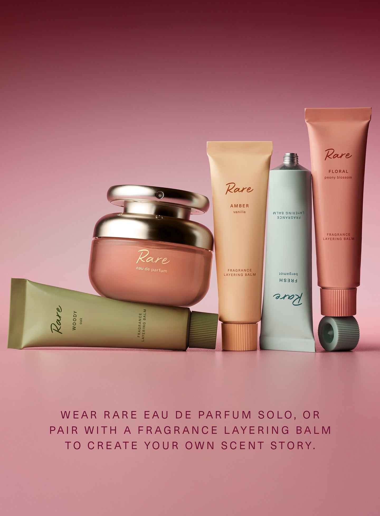 Fragrance Layering Balm Floral Peony Blossom by Rare Beauty