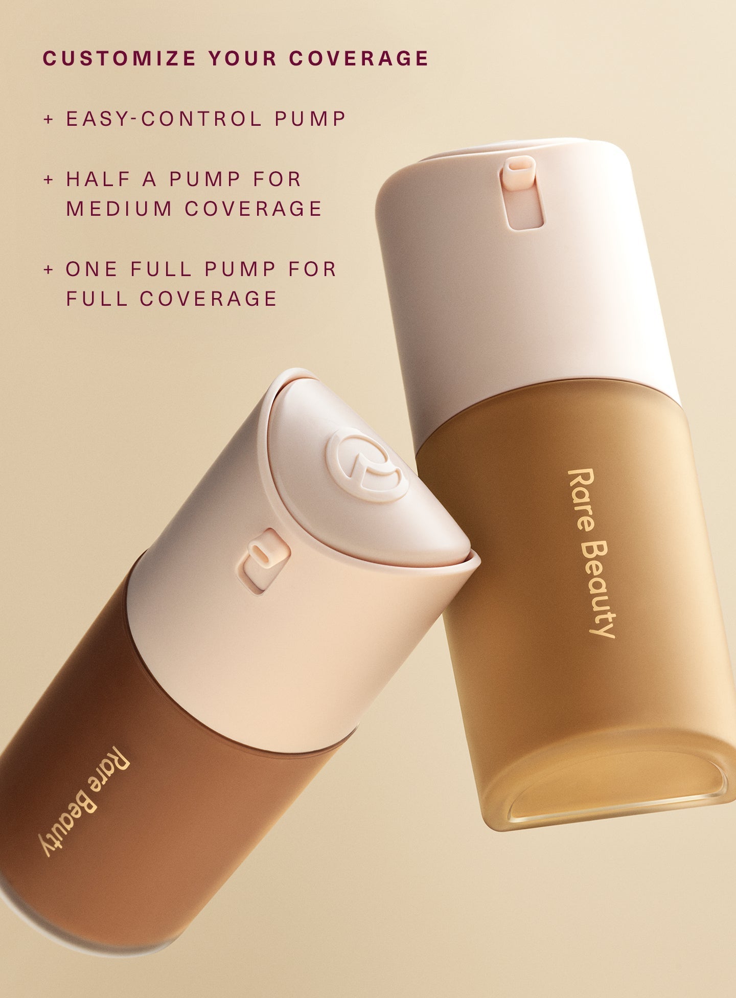 True to Myself Natural Matte Longwear Foundation by Rare Beauty