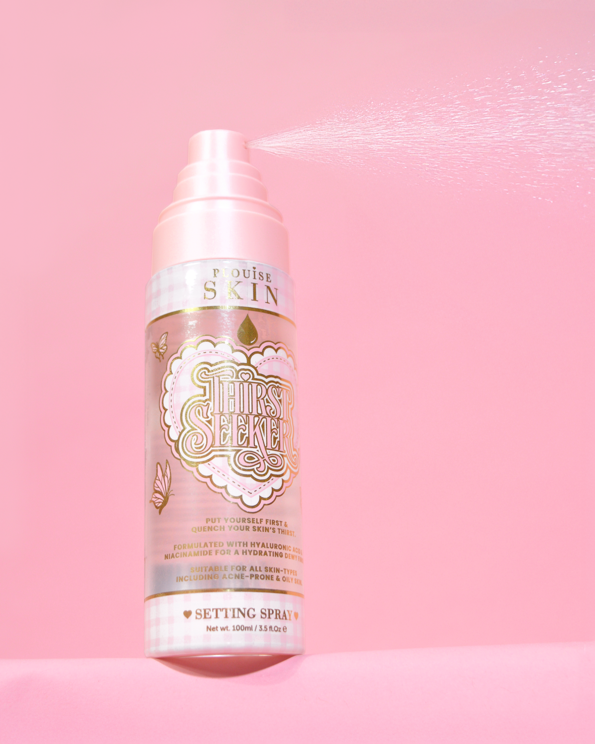 Thirst Seeker Hydrating Setting Spray by P. Louise Cosmetics