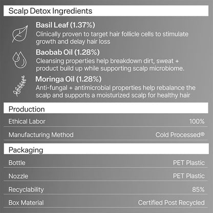 Cold Processed Scalp Detox Oil by Act+Acre