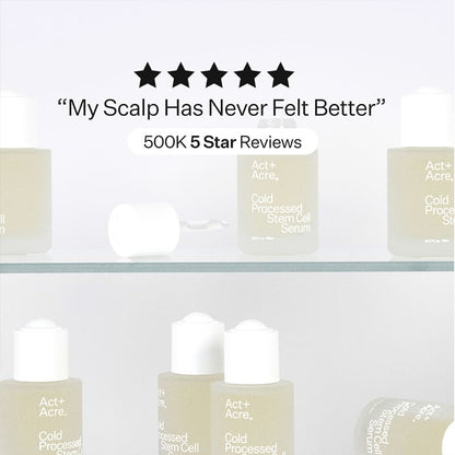 Cold Processed Stem Cell Serum by Act+Acre
