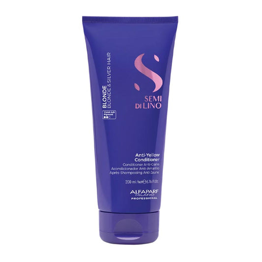 Semi Di Lino Blonde Anti-Yellow Conditioner For Blonde Hair by Alfaparf